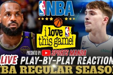 🔴LAKERS VS MAVS │ 2026 NBA REGULAR SEASON - Basketball Play-By-Play Reaction & Scoreboard
