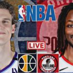 LIVE: UTAH JAZZ vs PORTLAND TRAIL BLAZERS | NBA | PLAY BY PLAY | SCOREBOARD