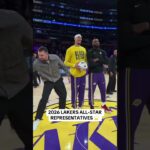Luka, Jaxson, and LeBron pose for a photo 📸
