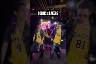 CORTIS brought the ENERGY ⚡️ #Lakers #Kpop