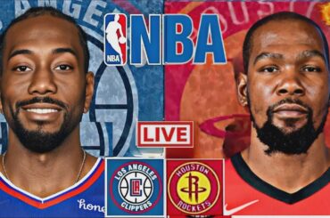 NBA LIVE: HOUSTON ROCKETS vs LOS ANGELES CLIPPERS (LIVESCORE)