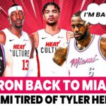 LeBrons RETURN TO MIAMI?! Heat FED UP With Herro & New Big Man Duo DOMINATING!