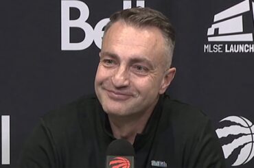 Darko Rajakovic Postgame Interview - Indiana Pacers vs Toronto Raptors | 2025-26 NBA Season