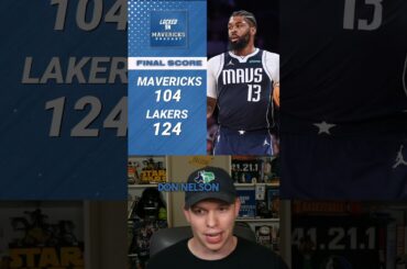 Dallas Mavericks lose 9th Straight Game, Not Tanking, JUST TERRIBLE