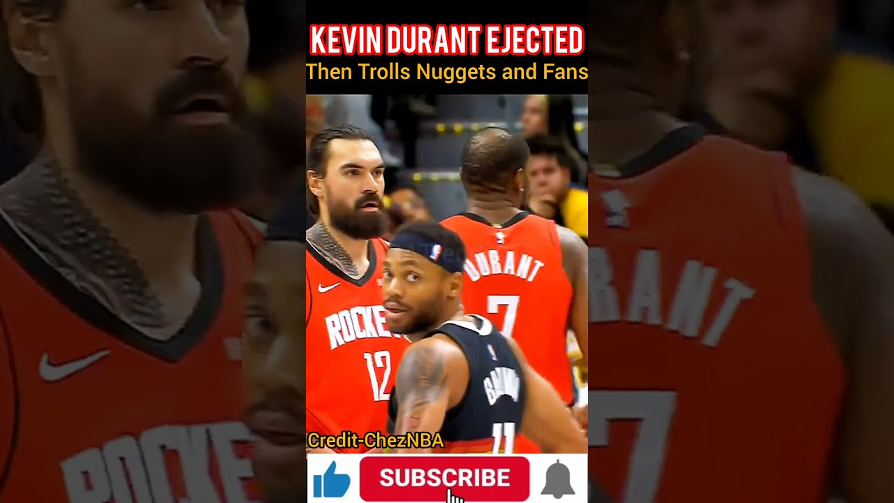 KD Ejected, Then Trolls Nuggets and Fans! #nbatoday #nba2026 #shorts #nbatrending #Nbashorts #sports