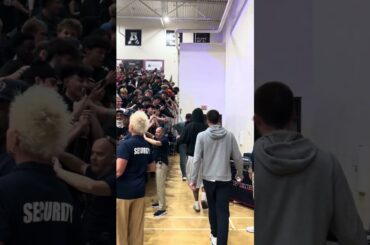 Chet Holmgren leads OKC Thunder out of the gym after Jalen Williams' high school jersey retirement
