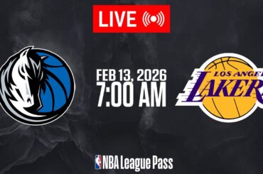 NBA LIVE! Dallas Mavericks vs Los Angeles Lakers | February 13, 2025 | NBA Today NBA 2K26 GAMEPLAY