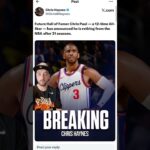 Former Phoenix Sun And Future Hall Of Famer Chris Paul Retires After 21 Seasons #suns #nba