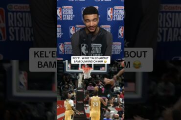 Kel'el Ware talks Bam's friendly fire 😅