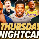 Unc, Ocho & Iso Joe react to LeBron & Lakers BEAT Mavericks + KD comments on Europeans | Nightcap