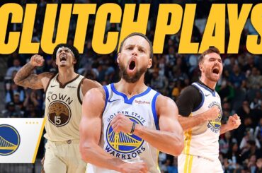 The Most CLUTCH Plays of the Warriors Season So Far