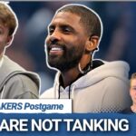 Why the Mavs ARE NOT TANKING as the NBA Cracks Down on Jazz/Pacers | Mavericks vs Lakers Postgame