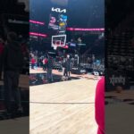 02-07-26 Atlanta Hawks Forward Jalen Johnson Warming Up