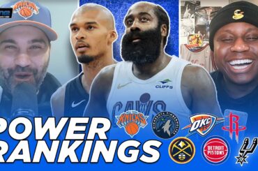 NBA Power Rankings: Cavs ON FIRE, Spurs-OKC-Pistons ELITE | The Dime With Josh and Kwab