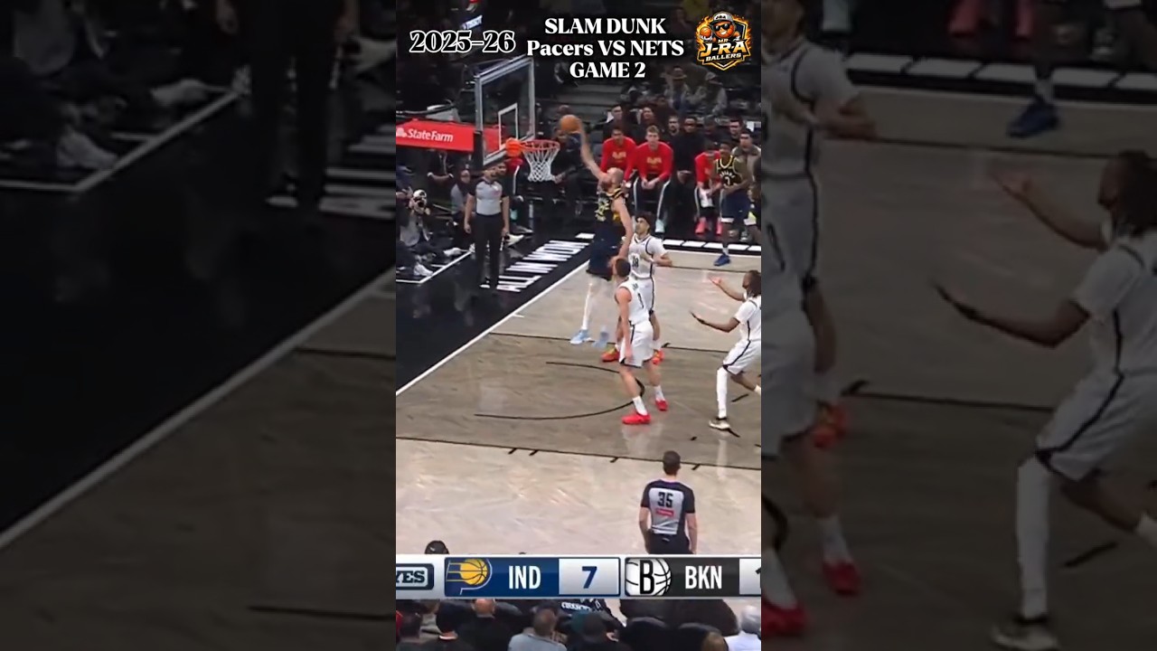 Indiana Pacers VS Brooklyn‎Nets |Pacers 8 Times SLAM DUNK Full Highlights NBA Basketball 2026‎