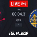 NBA LIVE! Golden State Warriors vs Houston Rockets | February 14, 2026 | 2026 NBA Season Live 2K