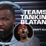Perk CALLS out tanking NBA teams 🗣️ 'They're tanking like LeBron is in the draft!' | NBA Today