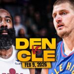 Denver Nuggets vs Cleveland Cavaliers Full Game Highlights | Feb 9, 2026 | FreeDawkins