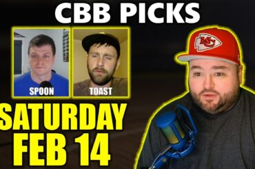 College Basketball Picks with Kyle Kirms | Saturday February 14th