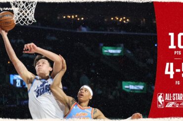 Yang Hansen Scores 10 Points (4-5 FG) During NBA Rising Stars Game | Trail Blazers | Feb. 13, 2026