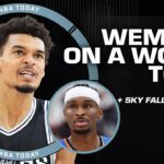 Perk says Adam Silver needs a congratulations 👀 ‘Wemby is the new face of the league!’ | NBA Today