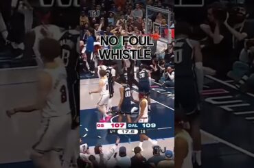 MAVS VS GSW "WILD ENDING" #gsw #dallas #nbahighlights #shorts #fyp #curry