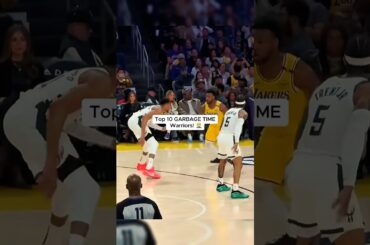 Top 10 GARBAGE TIME Warriors! 🤦‍♂️