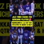 Utah Jazz FINED $500K for TANKING🚨