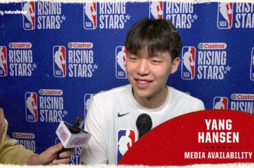 Yang Hansen Rising Stars Media Availability | All-Star Weekend | February 13, 2026