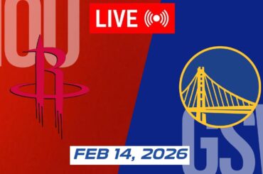 NBA LIVE! Golden State Warriors vs Houston Rockets | February 14, 2026 | 2026 NBA Season Live 2K
