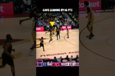 Merrill was Too Hot, He Had to Run to the 3PT Line 🔥 Wizards vs Cavs #nba #shorts