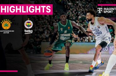 Panathinaikos AKTOR Athen - Fenerbahce Beko Istanbul | EuroLeague | MAGENTA SPORT