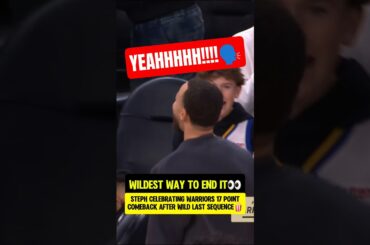 Warriors COMEBACK was INSANE🍿