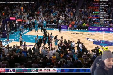 NEGATIVITY!!!! FlightReacts To PISTONS at HORNETS | FULL GAME HIGHLIGHTS | February 9, 2026