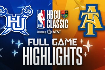 Hampton University vs North Carolina A&T State University | NBA HBCU Classic presented by AT&T