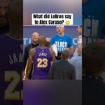 Former teammates talking 👀