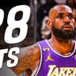 LeBron James DOES IT ALL 🔥 28 PTS, 12 AST, 10 REB vs Mavs