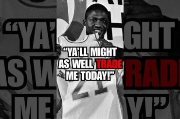 Dominique Wilkins TELLS a STORY of WHY he REFUSED to PLAY for the UTAH JAZZ! 🔥#shorts #nba