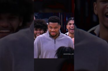 GIANNIS IS FINALLY HAPPY😈 #shorts