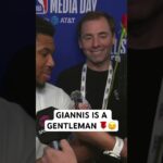 Giannis came Valentines Day ready