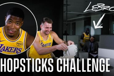 Can Any Laker Beat Rui in the Chopsticks Challenge?