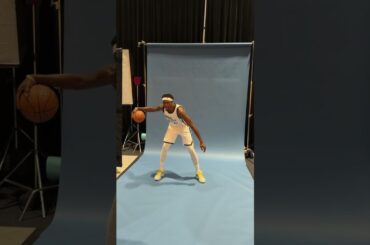 Smiling for the Cameras 📸 Pascal Siakam at All-Star Media Da.