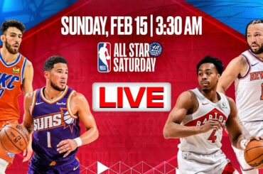NBA All-Star Saturday | All-Star | [OFFICIAL LIVE STREAM]