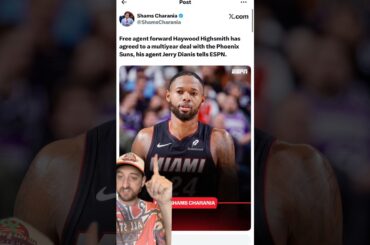 Phoenix Suns Sign Haywood Highsmith To Two Year Deal #suns