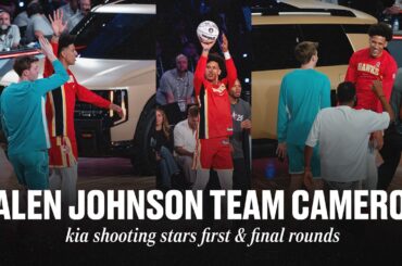 Jalen Johnson, Team Cameron reach final of Shooting Stars at NBA All Star Saturday | Full Rounds