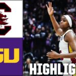 South Carolina Gamecocks vs. LSU Tigers | Full Game Highlights | ESPN College Basketball