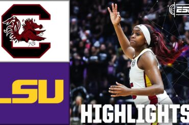 South Carolina Gamecocks vs. LSU Tigers | Full Game Highlights | ESPN College Basketball
