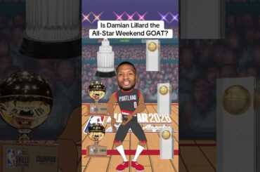 Is Damian Lillard the All-Star Weekend GOAT? #nba