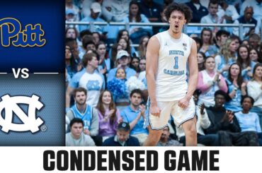 Pitt vs. North Carolina Condensed Game | 2025-26 ACC Men's Basketball