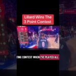 #damianlillard #ripcity #portlandtrailblazers #nbaallstar #nba #nbashorts #threepointcontest